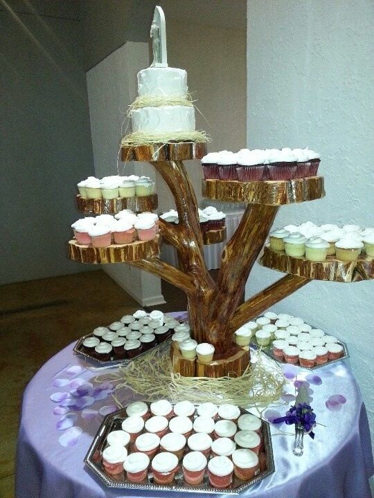 11 Wooden Cake Stands For Wedding Cakes Photo Rustic Wood Cake