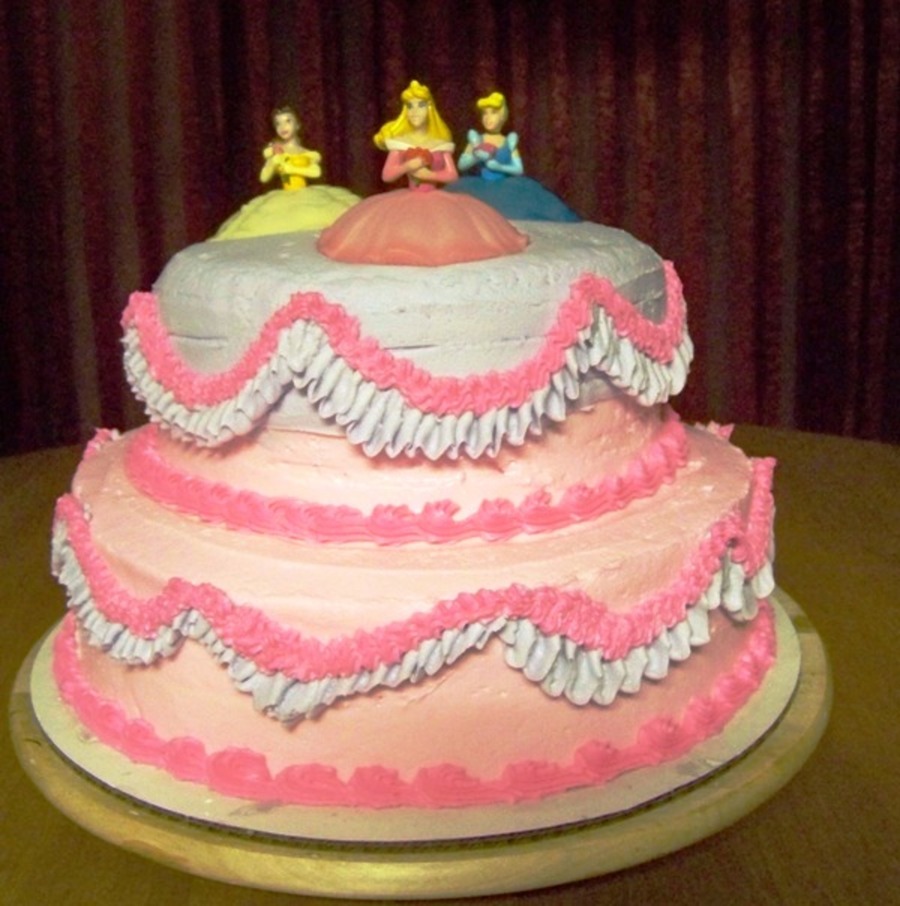 2 Tier Buttercream Cake