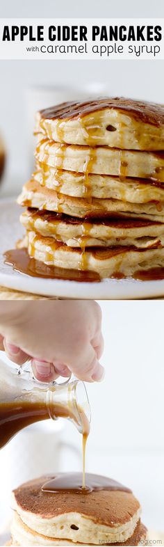 Apple Cider Pancakes