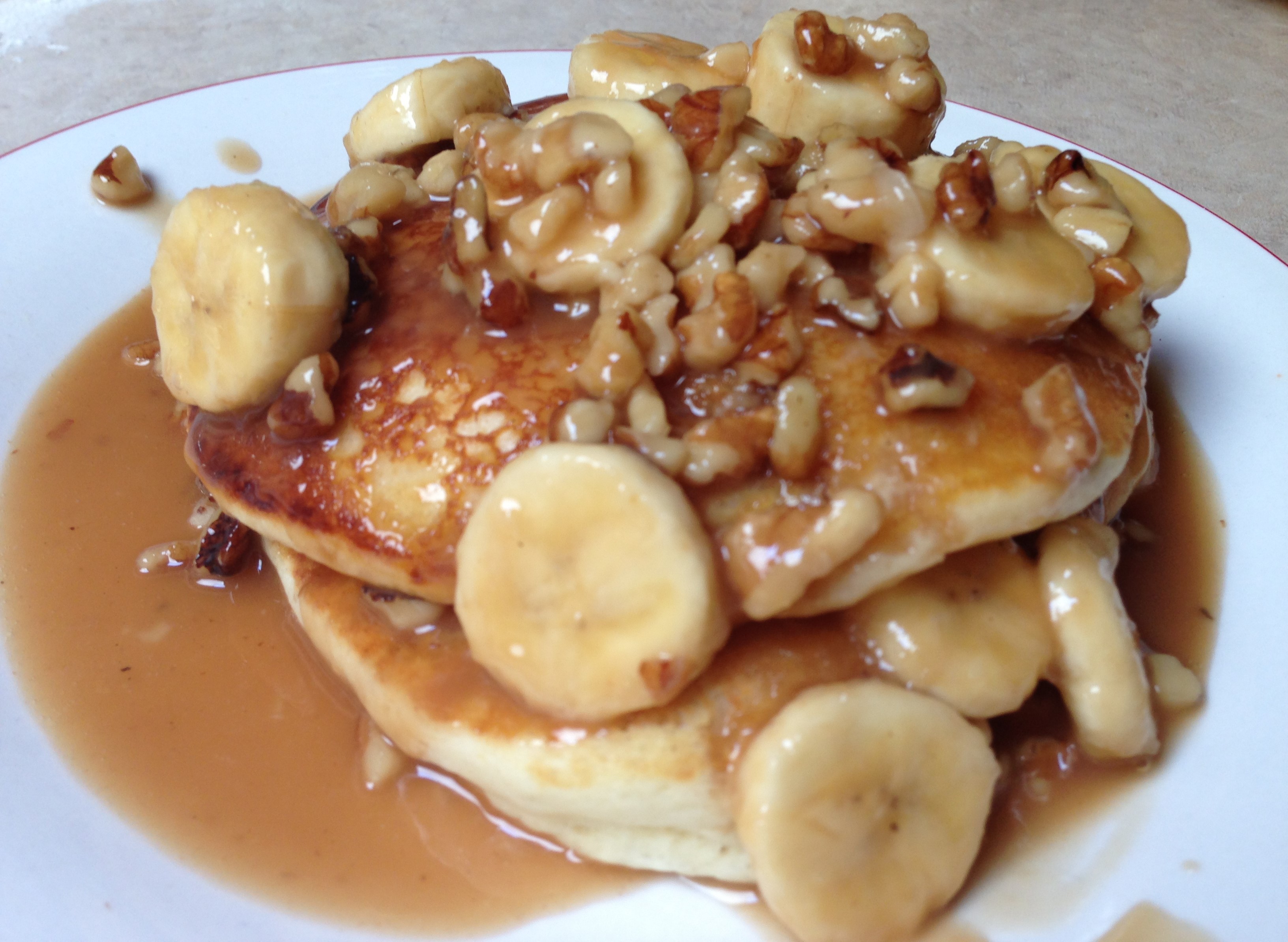 Banana Nut Pancakes