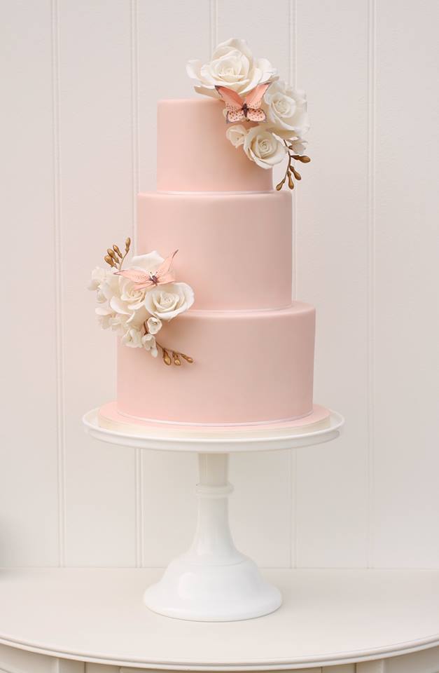 Blush Pink Wedding Cake