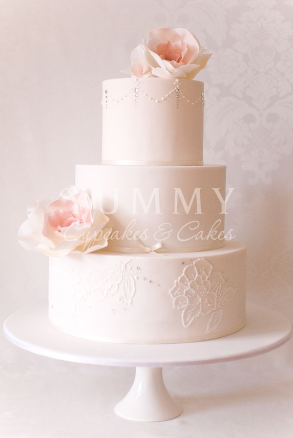 Blush Wedding Cake