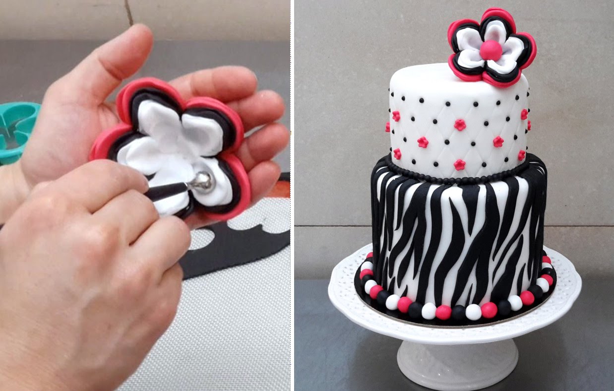 9 Photos of Zebra Decorations For Cakes Icing