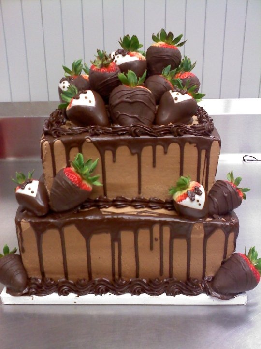 Chocolate Grooms Cake