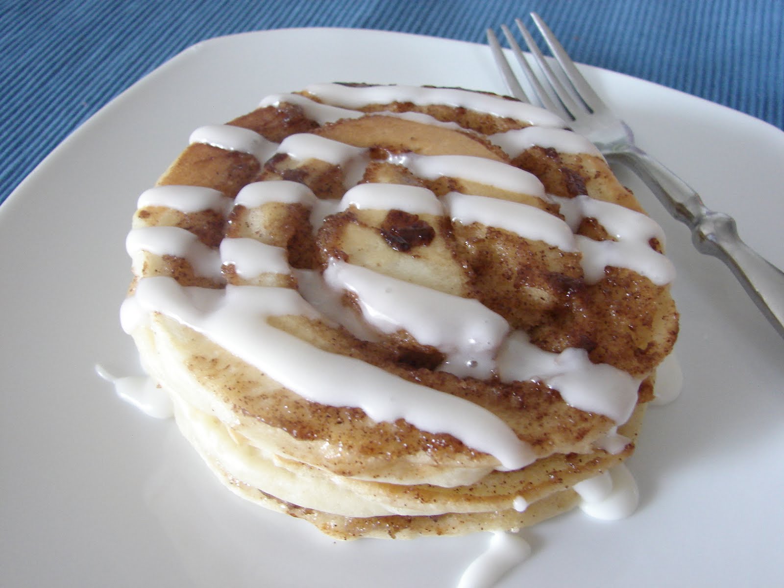 Cinnamon Roll Pancakes