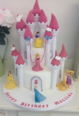 Disney Princess 2 Tier Cake