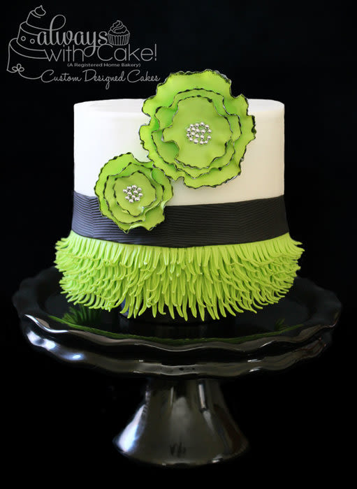 Flapper Inspired Cake