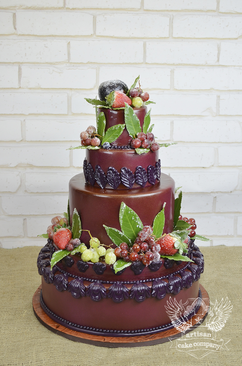 Fruit Wedding Cake