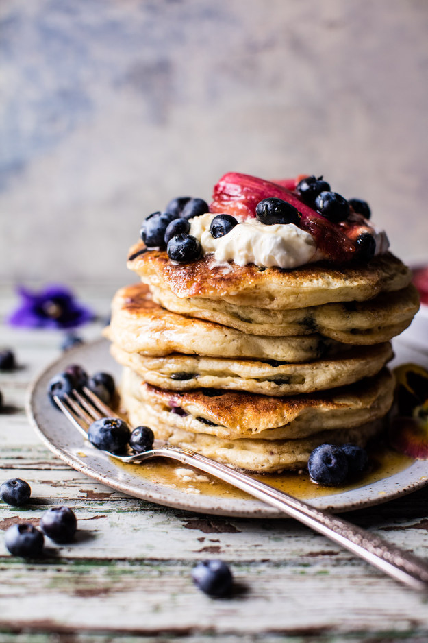 Funny Almond Blueberry Pancakes Images