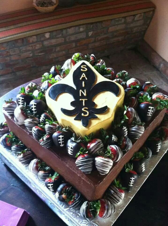 11 Photos of Saints Groom Cakes Home