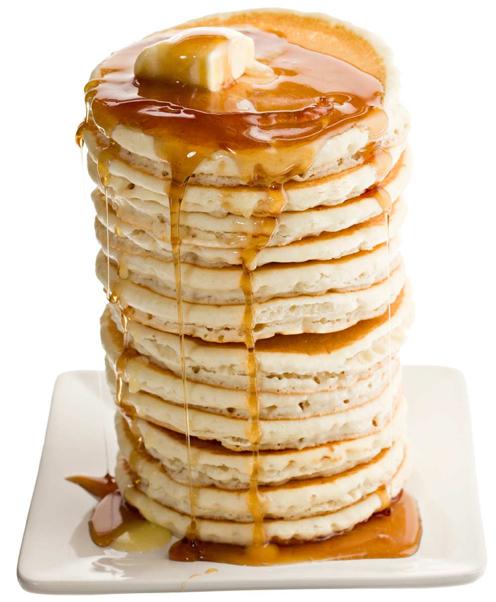 Pancakes with Maple Syrup