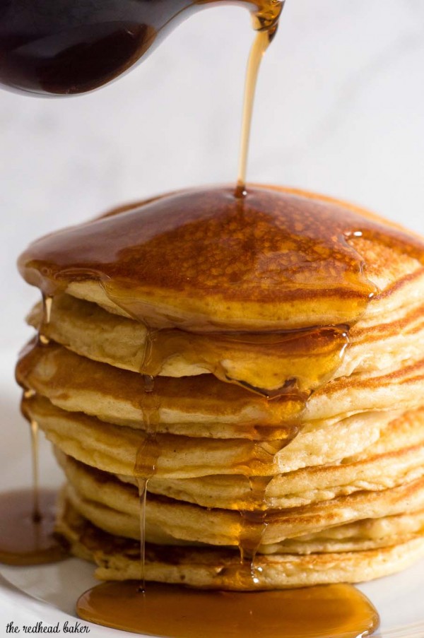 Pancakes with Maple Syrup