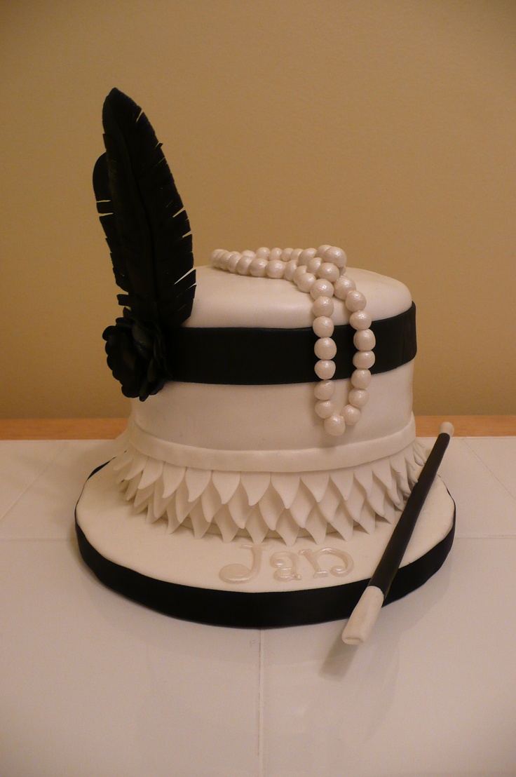 Roaring 20s Cake