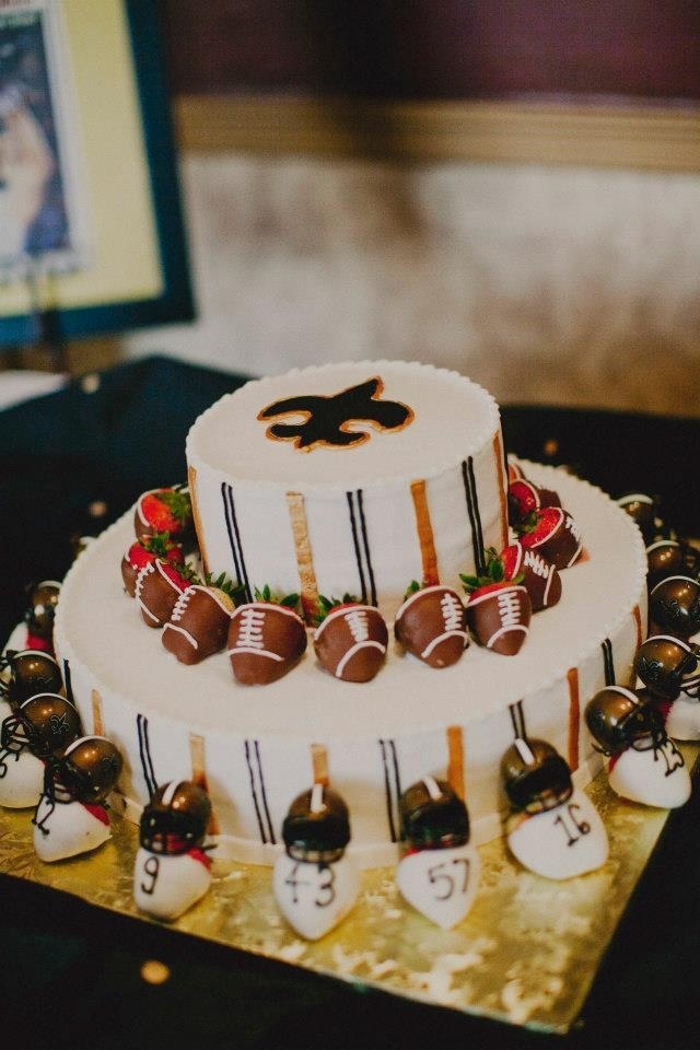 Saints Grooms Cake