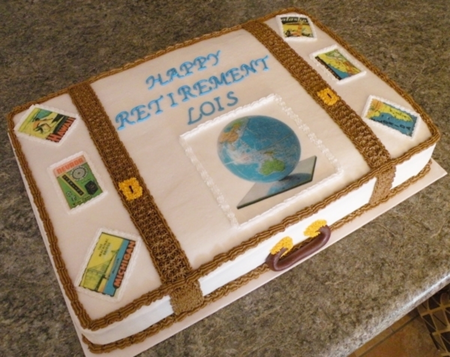 Theme Retirement Cakes