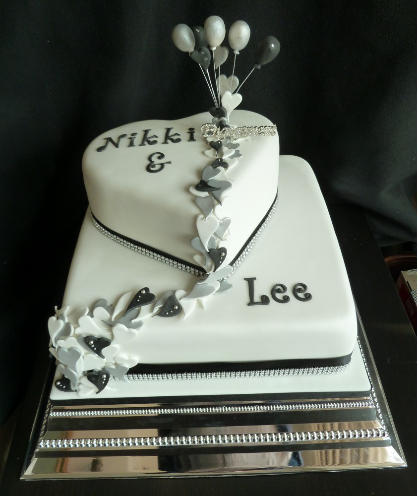 11 Photos of Engagement Party Cakes 2 Tier