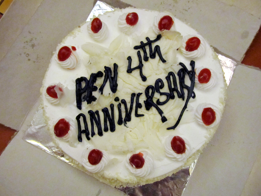 4th Anniversary Cake