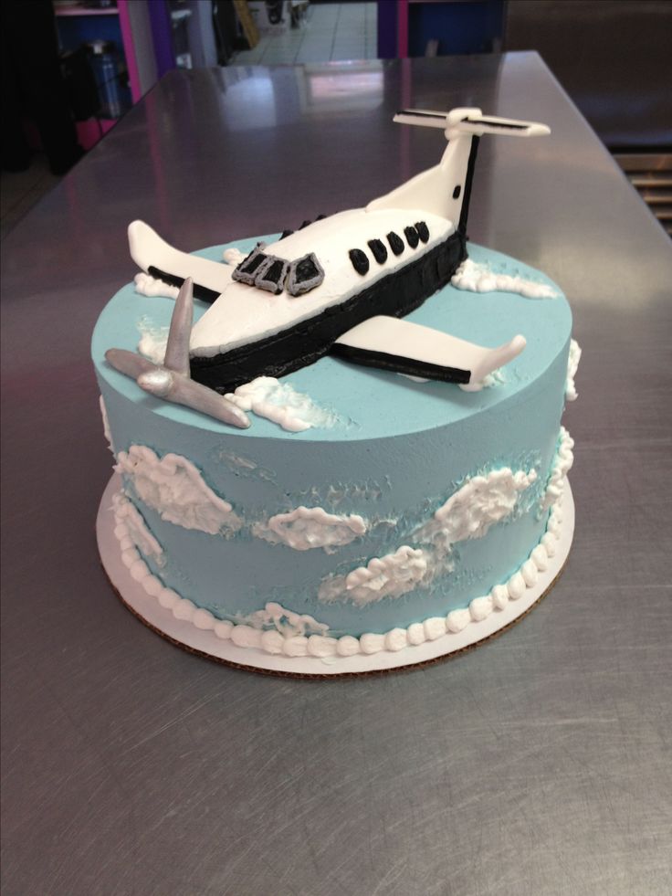 11 Photos of Aviation Groom's Cakes