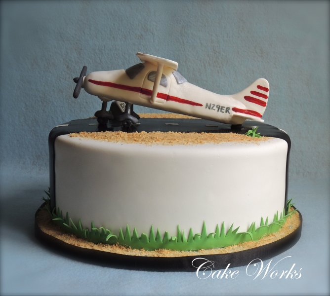 Airplane Grooms Cake