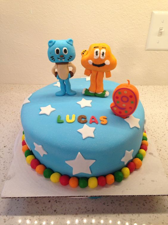 Amazing Gumball Cake