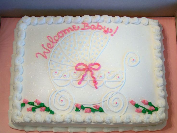 Baby Shower Sheet Cake Ideas