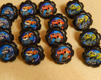 Blaze Monster Truck Birthday Cupcakes