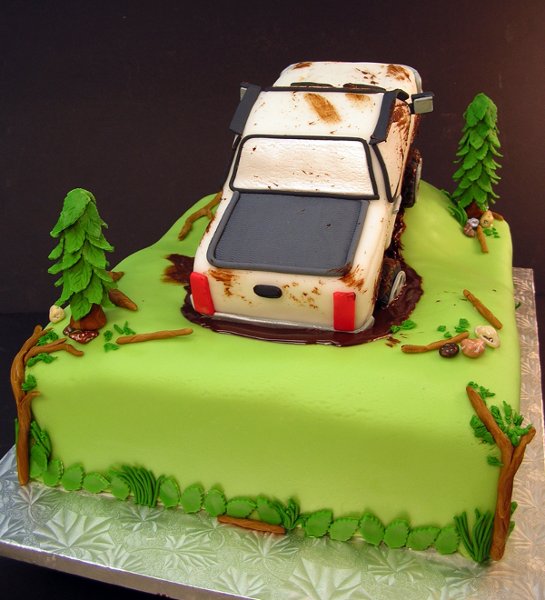 Chevy Truck Wedding Cake