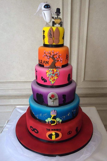 6 Cakes Inspired By Disney Rides Photo Disney Inspired Wedding