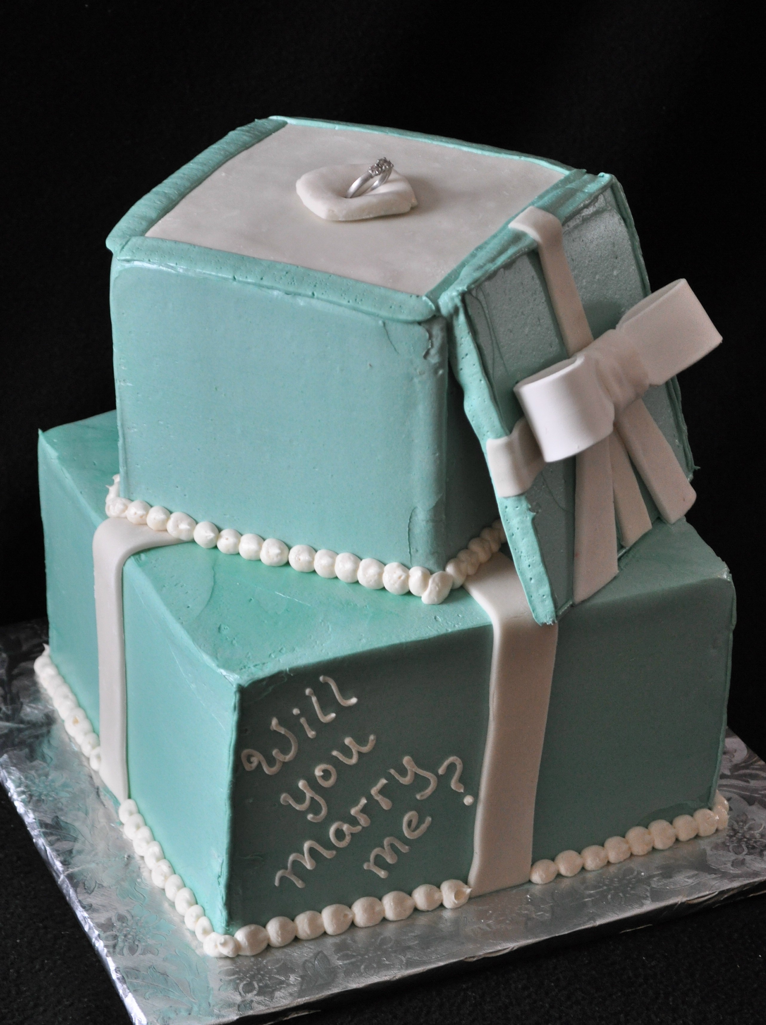 Engagement Cake Decorating Ideas