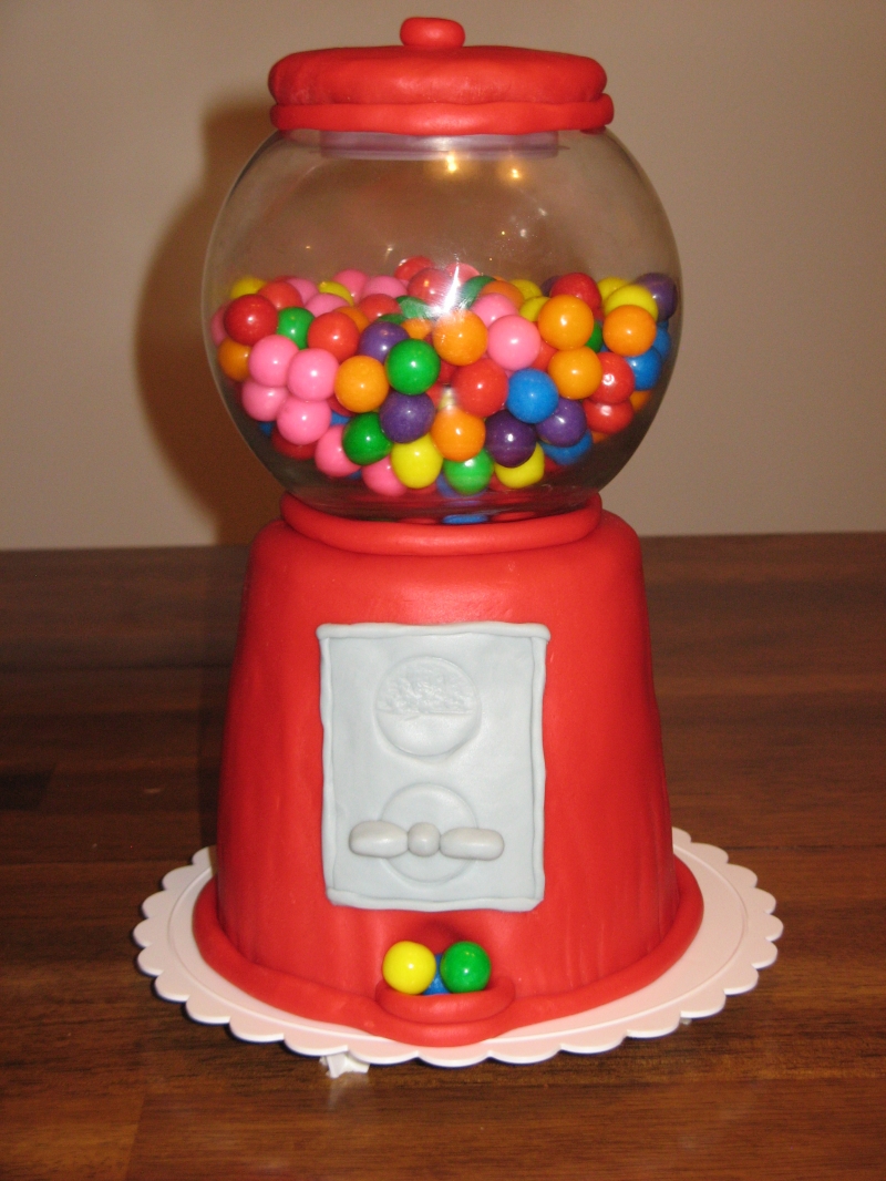 Gumball Machine Cake