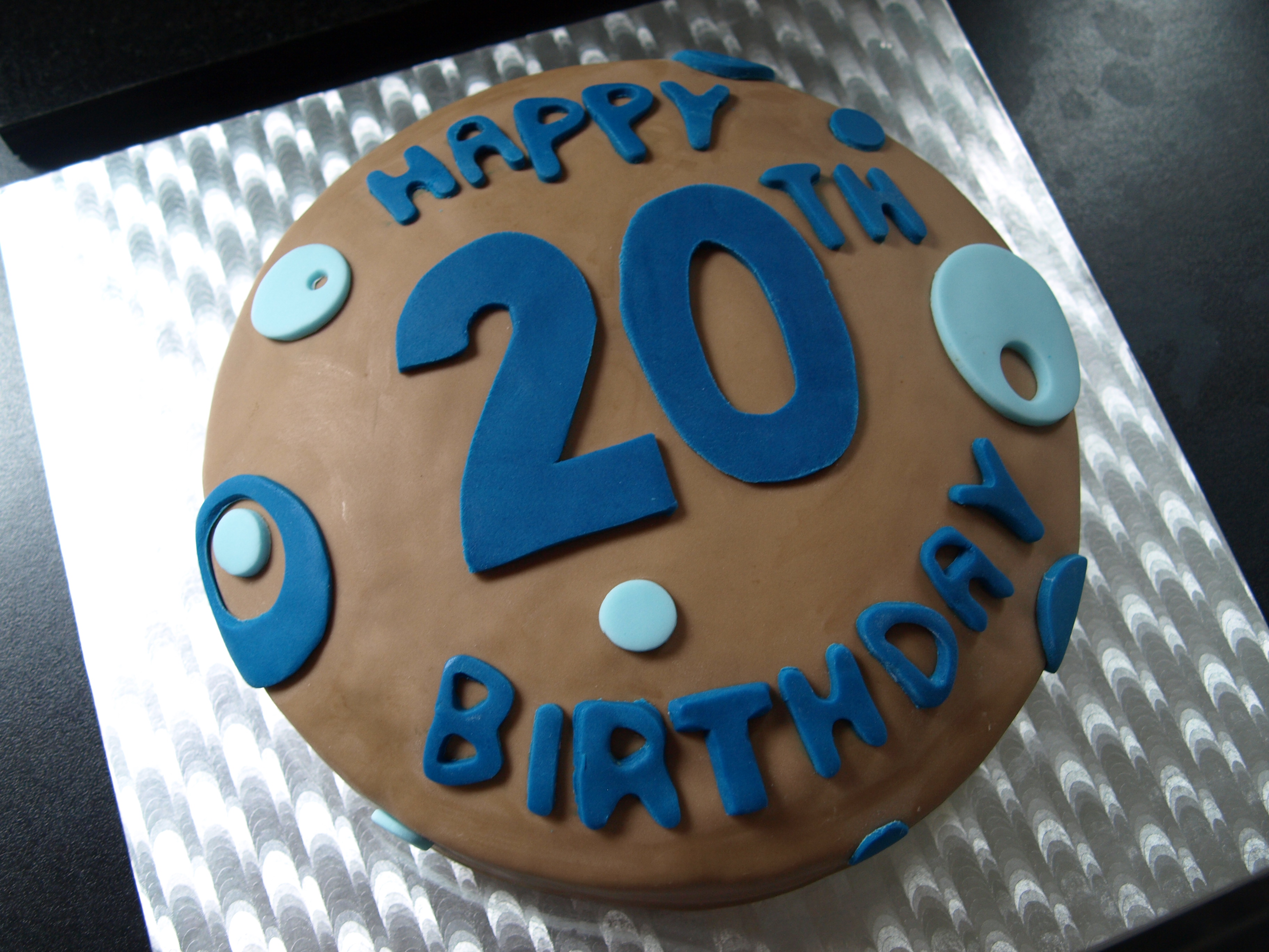 Happy Birthday Cake 20 Year