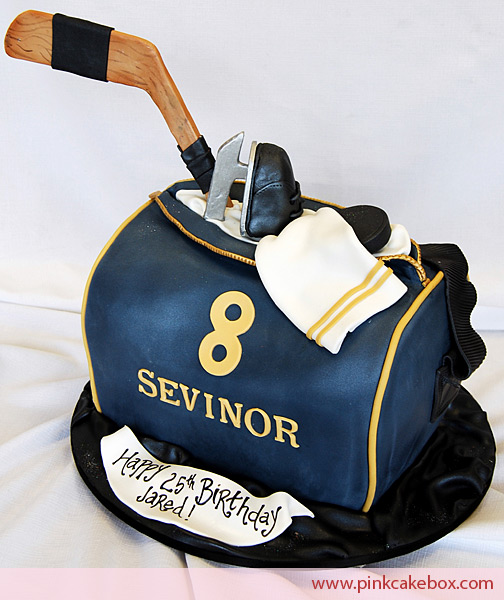 Happy Birthday Hockey Cake