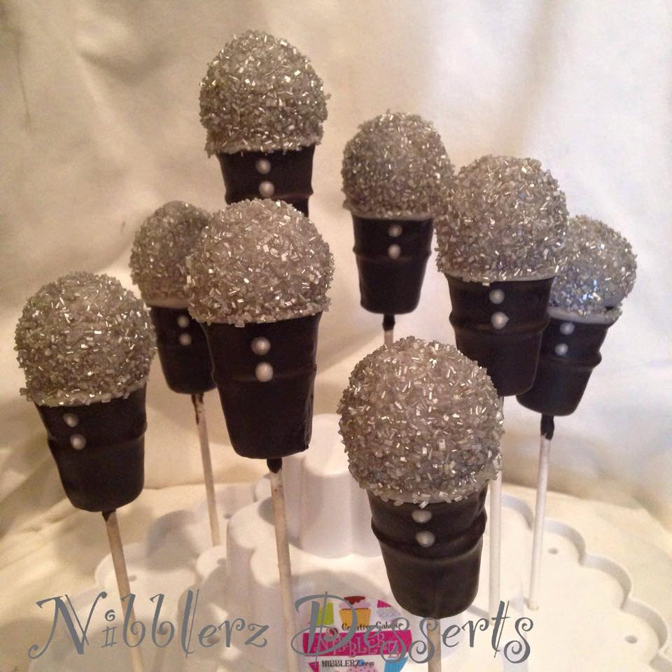 Microphone Birthday Cake Music