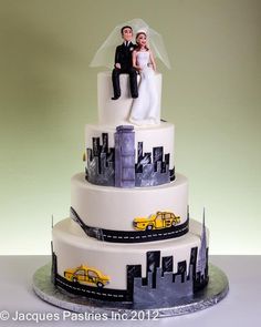 New York Wedding Cake