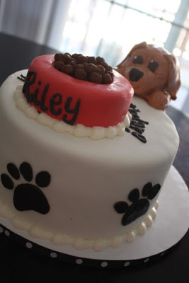 Puppy Dog Birthday Cake