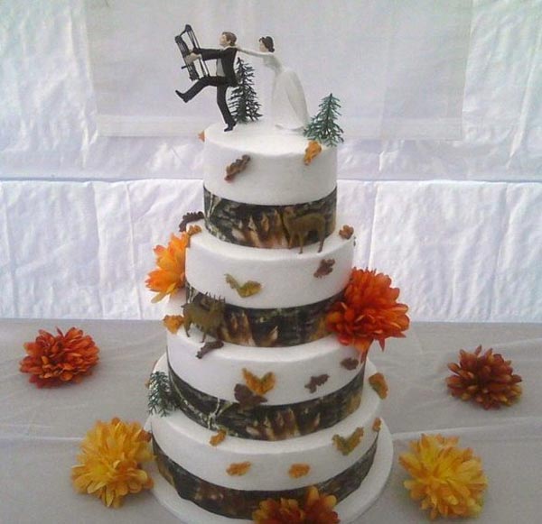 12 Easy Redneck Wedding Cakes Photo Rustic Wedding Cake Ideas