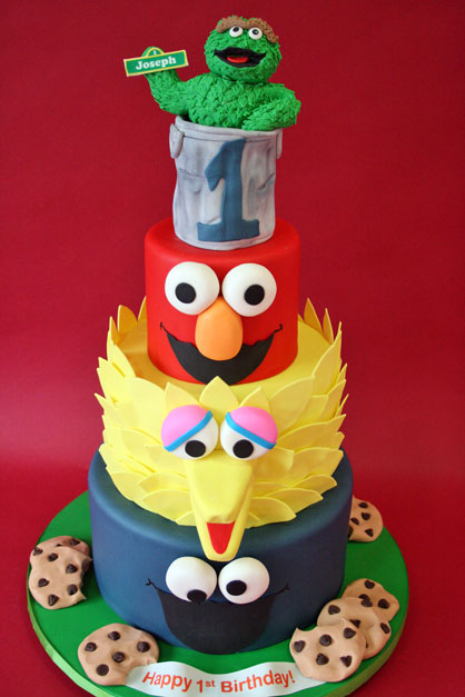 Sesame Street Birthday Cake Ideas