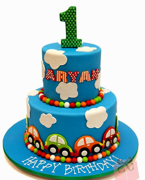 Baby Boy First Birthday Cake Ideas