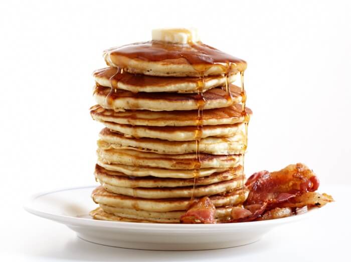 Breakfast Pancake Stack