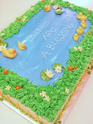 Duck Pond Cake