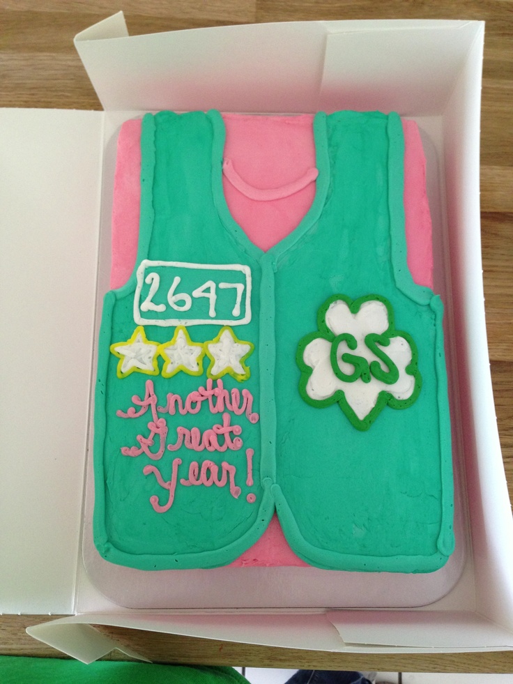 Girl Scout Junior Cake