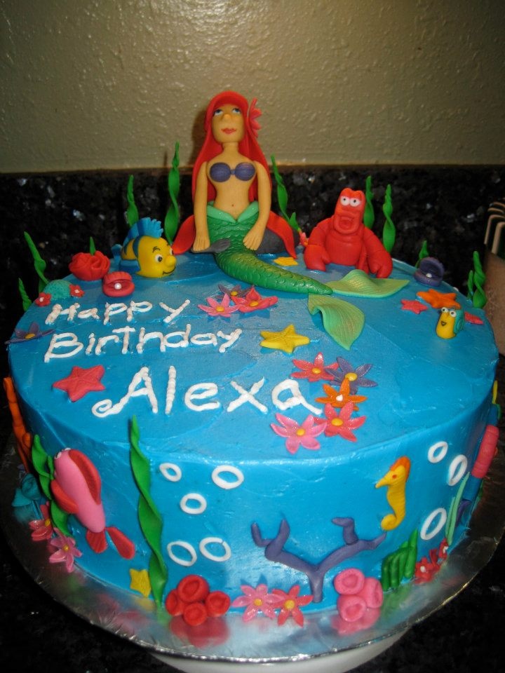 Little Mermaid Cake