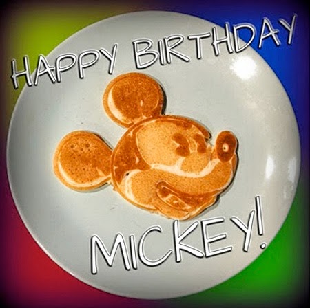 Mickey Mouse Pancake Art