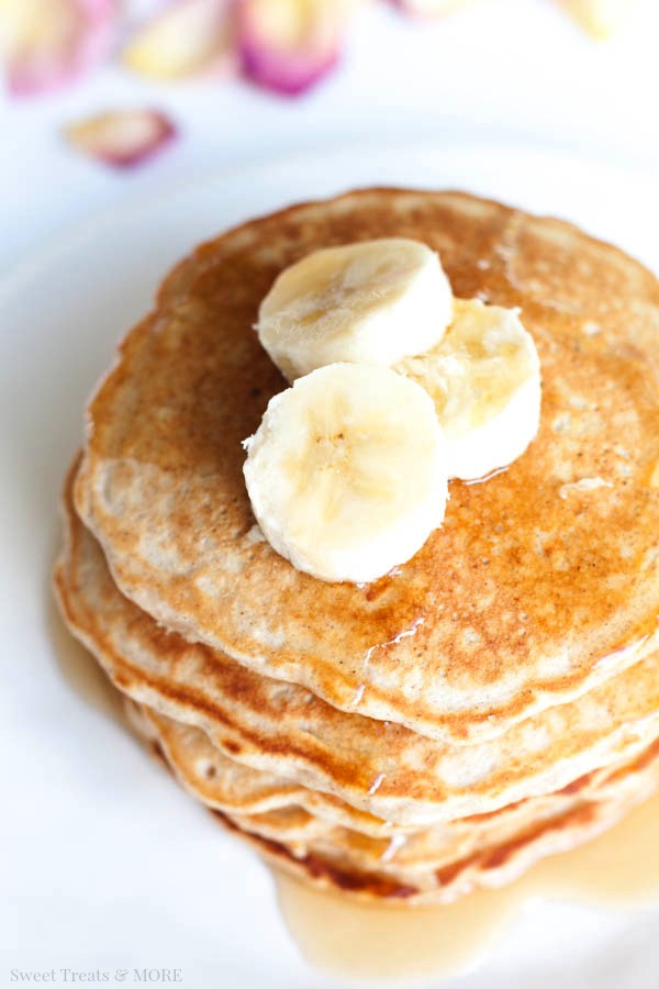 Pancakes with Butter and Honey