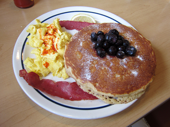 Restaurant Ihop Pancakes Blueberry