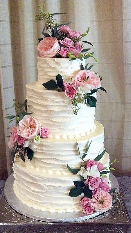 10 Gorgeous Wedding Cakes Fresh Roses Photo Wedding Cake With