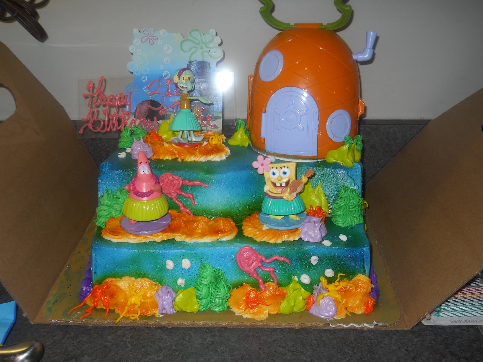 Spongebob Birthday Cake From Publix