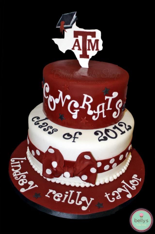 Aggie Graduation Cake