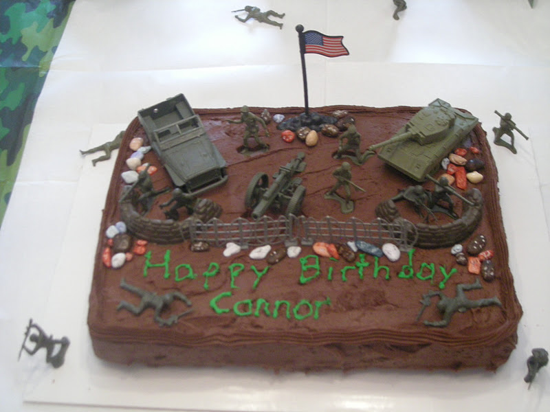 Army Birthday Cake