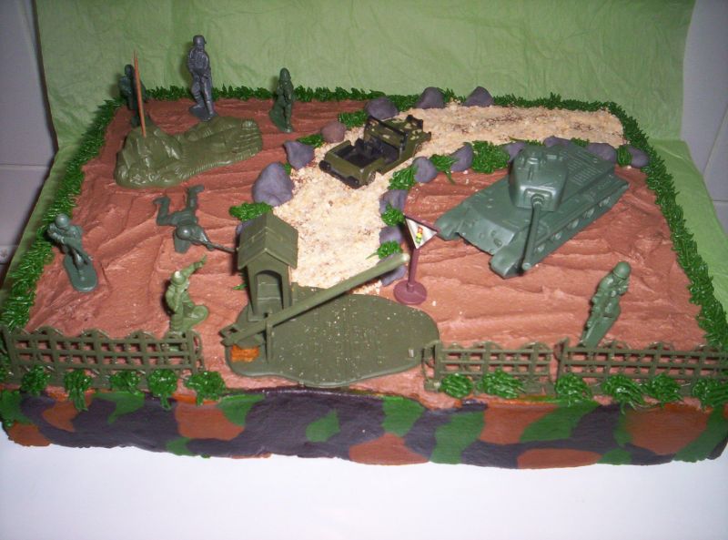 Army Birthday Cake